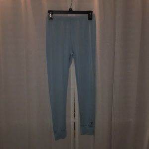 blue soft lightweight pants